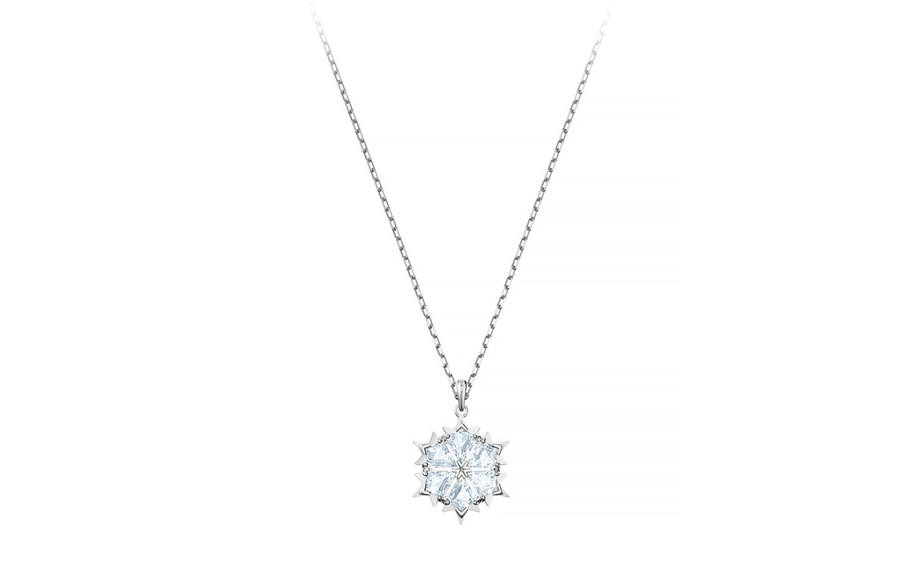 Swarovski Rhodium plated Necklaces Women's Silver