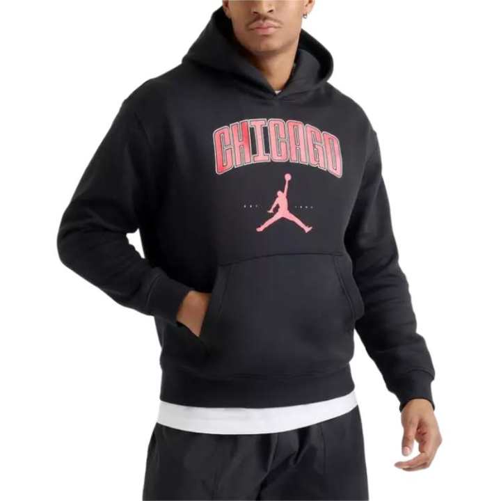 Jordan Jordan Apparel Sweatshirts Men's Black Hooded Moderate