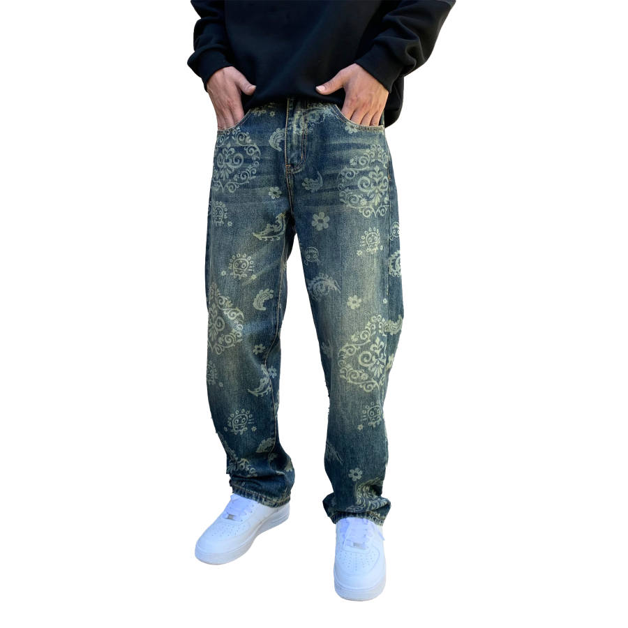 FUERZA Jeans Unisex Vintage Blue
