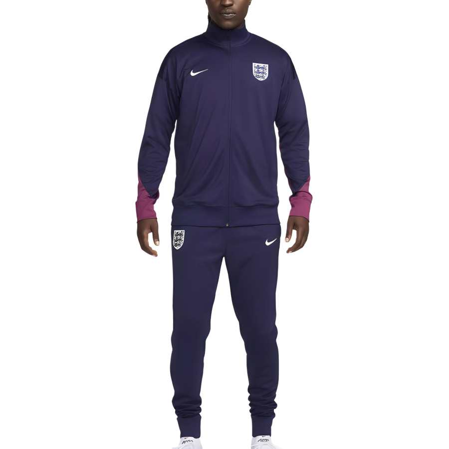 Nike Nike Dri FIT Sport Soccer Jersey Set Men's Purple Ink/Rosewood/White