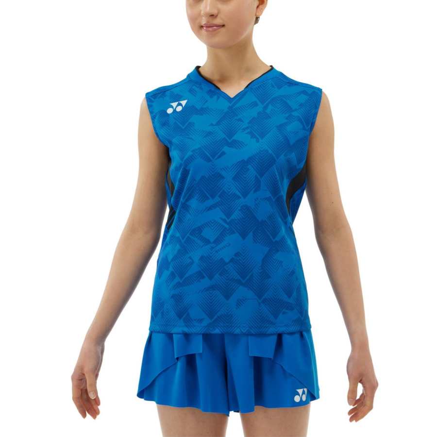 YONEX Shirts Women's V Neck Moderate