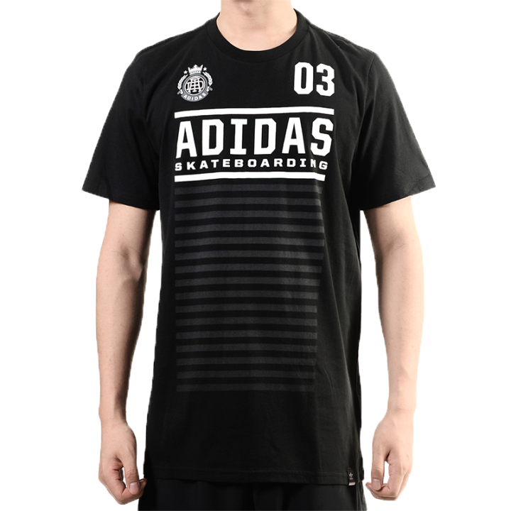 Adidas Adidas T Shirts Men's BJ8697 Crew Neck Thin