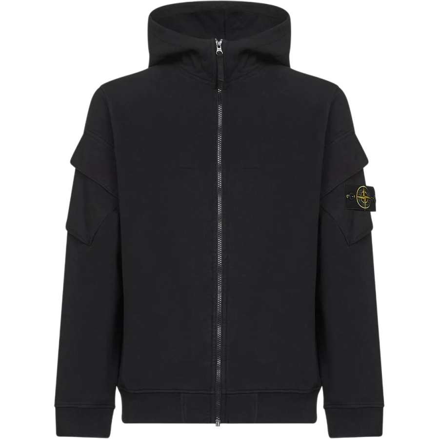 STONE ISLAND Logo Patch Hoodie