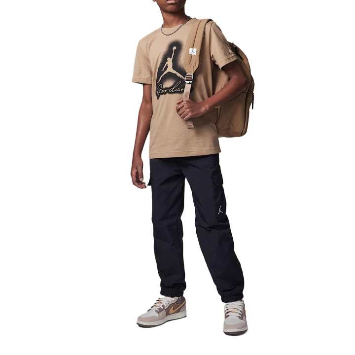 Jordan Jordan T Shirt SS25 Camel Kids'