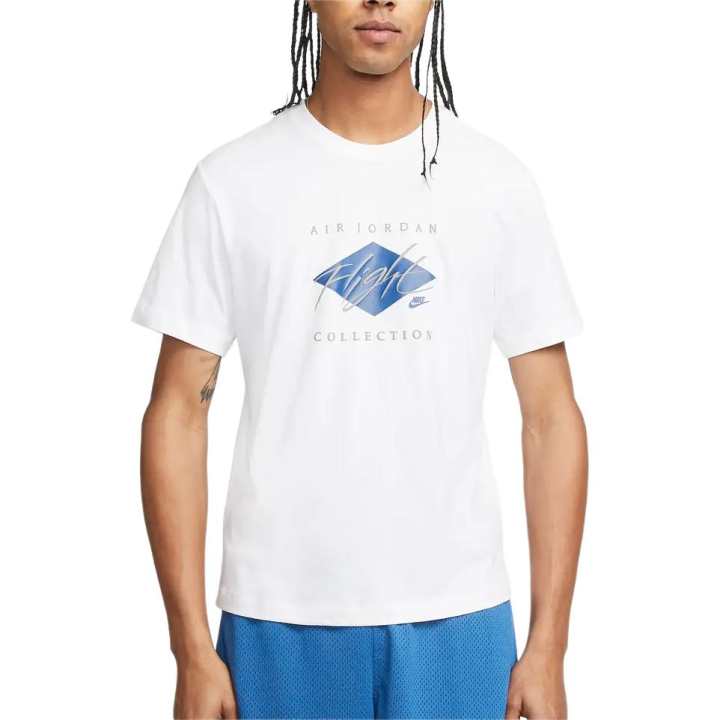 Jordan Jordan Apparel T Shirts Men's White Crew Neck