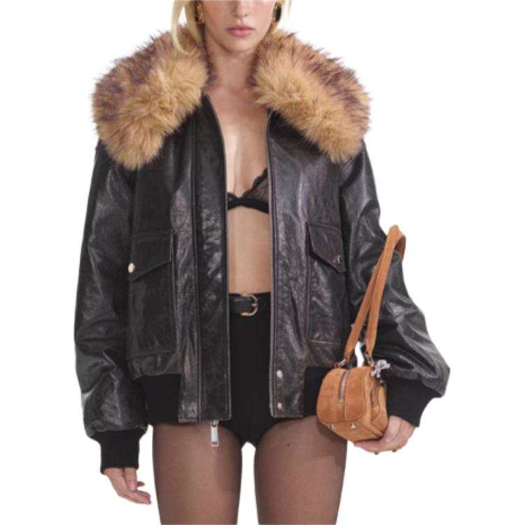 Self-portrait Self portrait Puffer Jacket Women's Classic Black