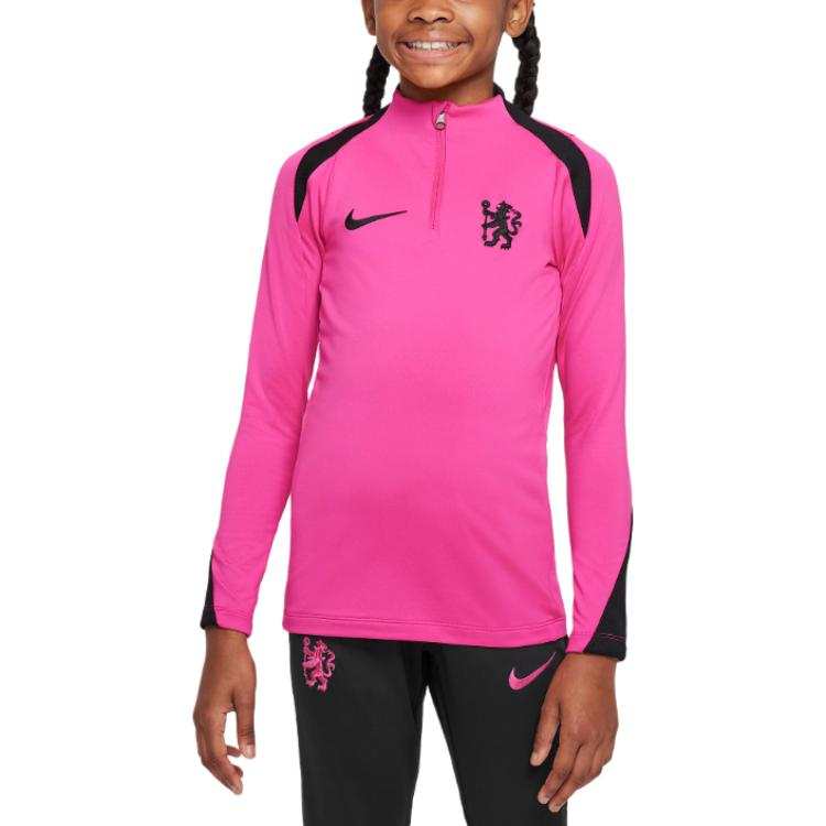Nike Nike Jackets & Coats Chelsea FCDri Fit FW24 Pink Children Aged 3 7 Years Old