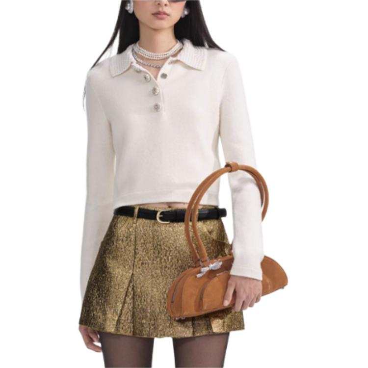 Self-portrait Self portrait Sweater Women's Ivory White