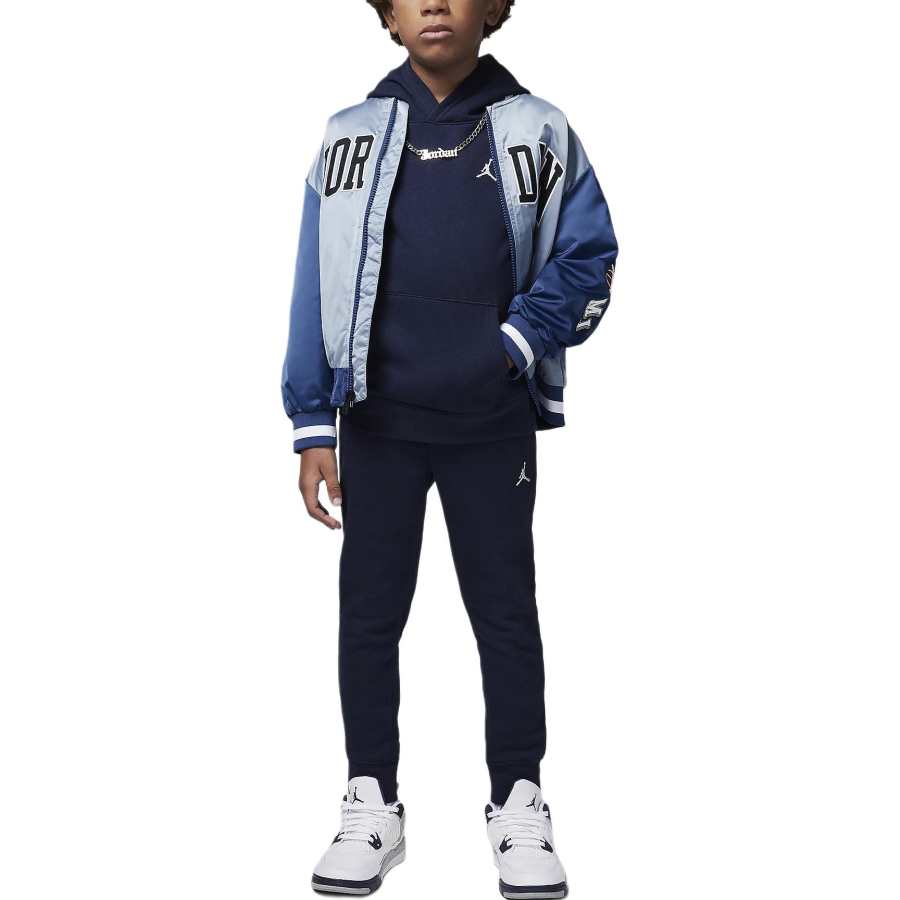 Jordan Jordan 2 Piece HoodieJordan MJ Brooklyn Fleece Casual Sportswear Midnight Marine Children Aged 3 7 Years Old