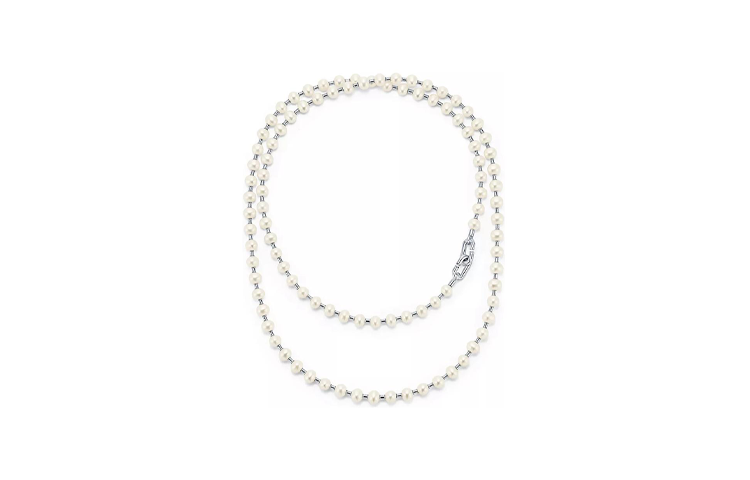 TIFFANY & CO. 925 Sterling Silver, Freshwater Pearl Necklaces Women's White