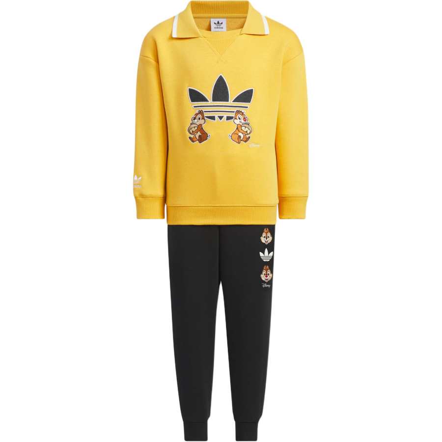 Adidas Originals x Disney Casual Sportswear CREW SET KNIT APPAREL Children Aged 3 7 Years Old