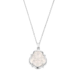 Clect Chalcedony Jade Necklaces Women's