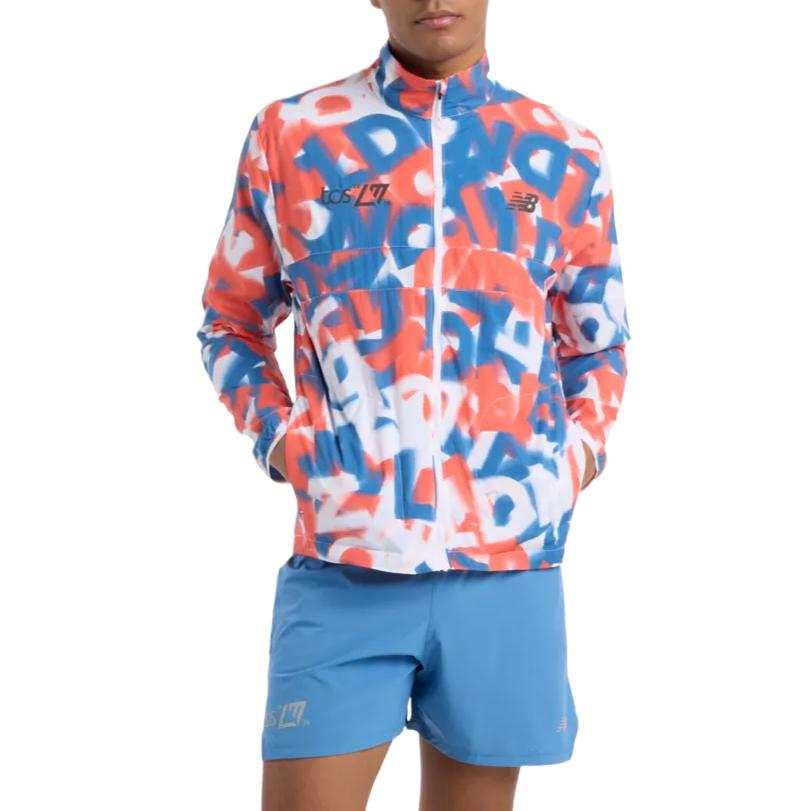 New Balance New Balance London Edition Jacket Men's Print MLT