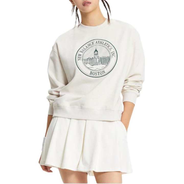 New Balance New Balance Sweatshirt Women's Ivory White