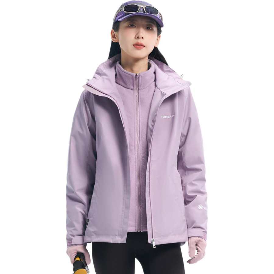 TOREAD Outdoor Hiking Windproof Thermal Windbreaker Jacket Women's