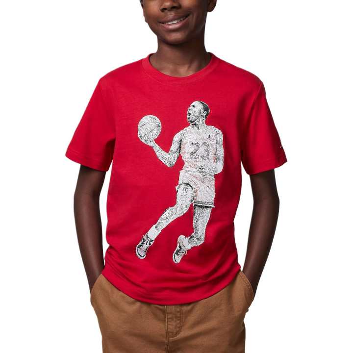Jordan Jordan Grade School T Shirts Crew Neck Moderate