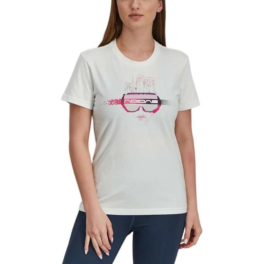 Adidas Adidas T Shirts Women's White Crew Neck Moderate Other