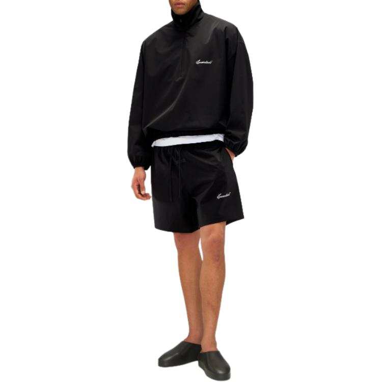 Fear Of God Essentials logo-embroidered drawstring track shorts