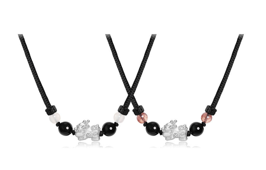 STYLEJING STYLEJING S999 Fine Silver Necklaces Unisex