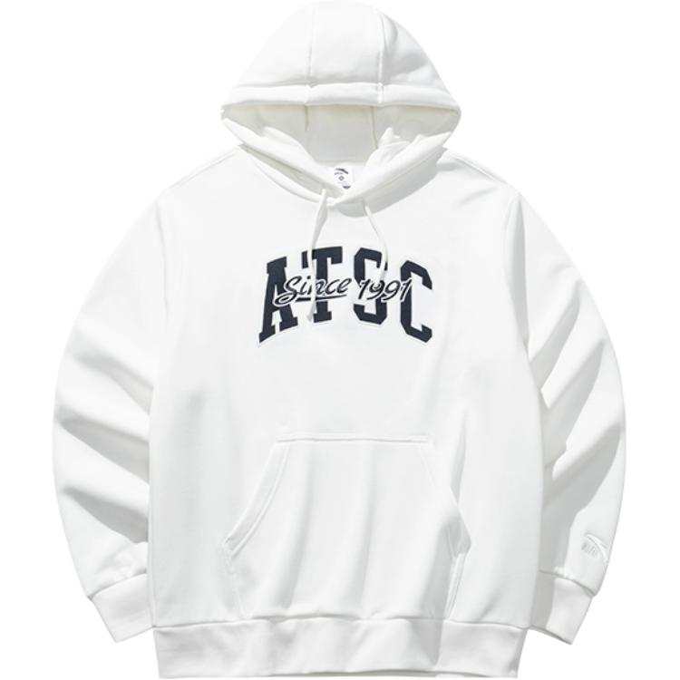 Anta Life Collection Sweatshirt Men's Papyrus White