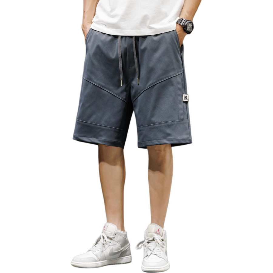 Tonlion Casual Shorts Men's Dark Gray