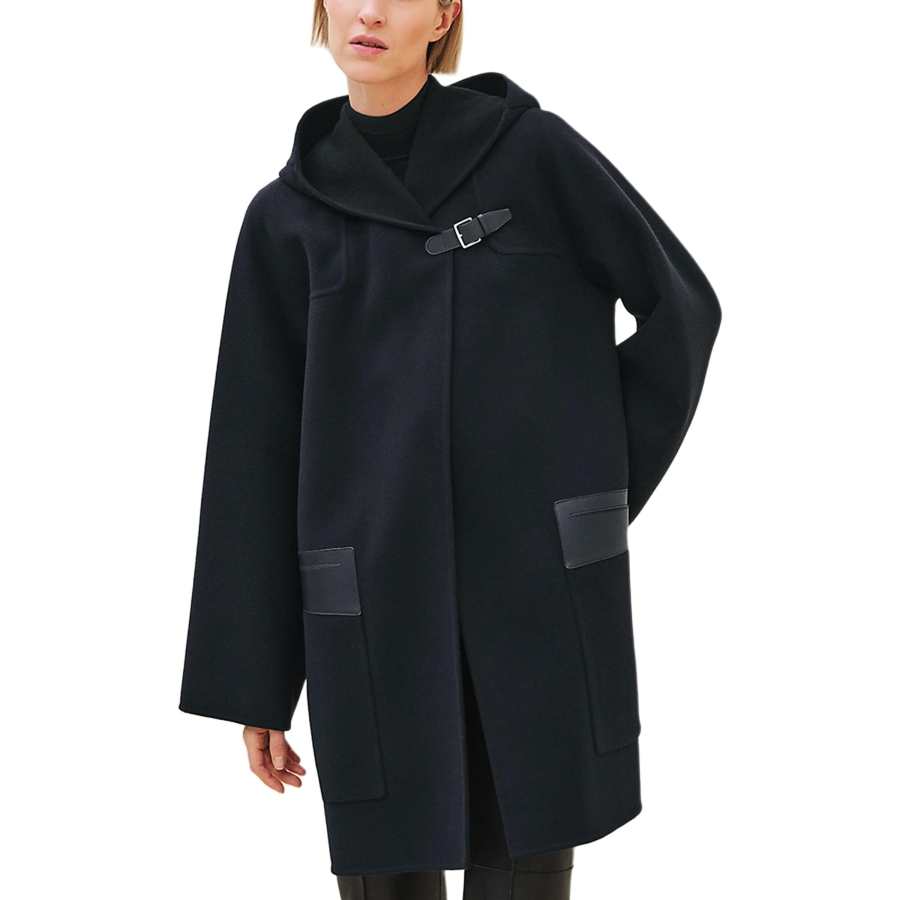 HERMES HERMES FW24 Coats Women's Black
