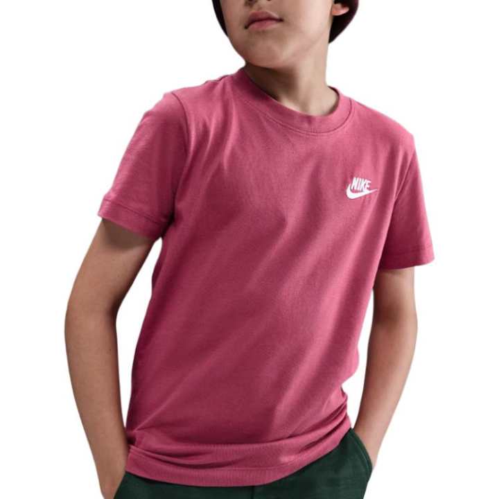 Nike Nike T Shirt Beetroot Color Kids'