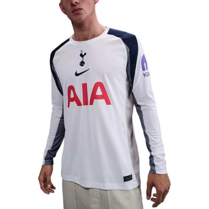 Nike Nike Tottenham Hotspur 2025/26 Stadium Home Men's Nike Dri-FIT Soccer Replica Long-Sleeve Jersey