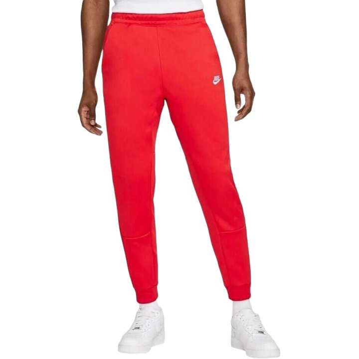 Nike Nike Casual Pants Men's Red Moderate Tapered Pants