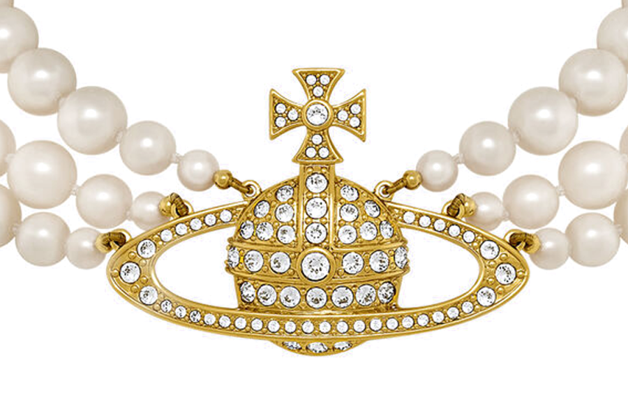 Vivienne Westwood Necklaces Women's Gold