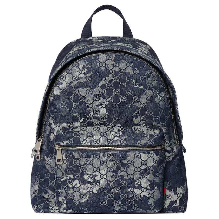 GUCCI GUCCI Denim Backpack Large Men's Dark Blue