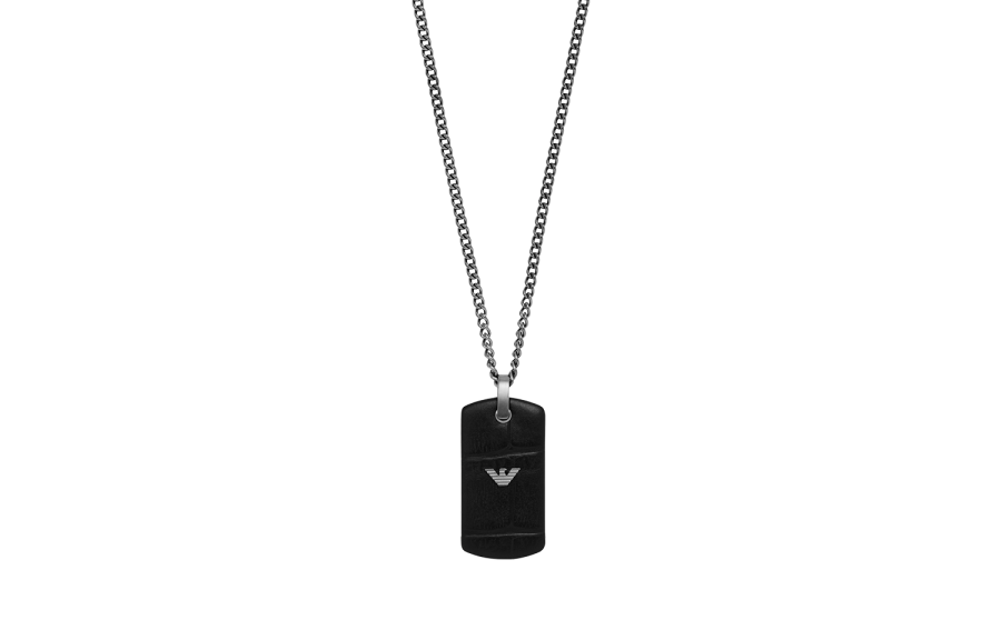 EMPORIO ARMANI Stainless Steel Necklaces Men's