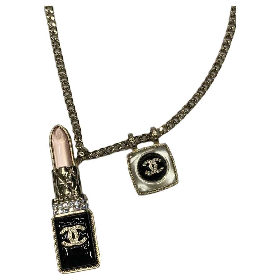 CHANEL CC Metal Necklaces Women's