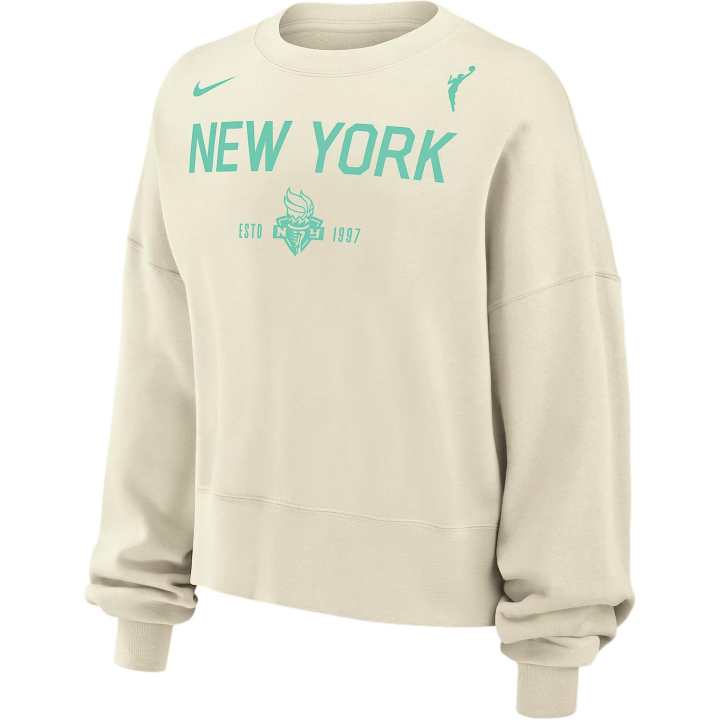 Nike Nike New York Liberty Phoenix Fleece Women's Nike Wnba Crew-Neck Sweatshirt