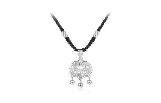 SHANGYINFU 999 Silver Alloy Necklaces Women's