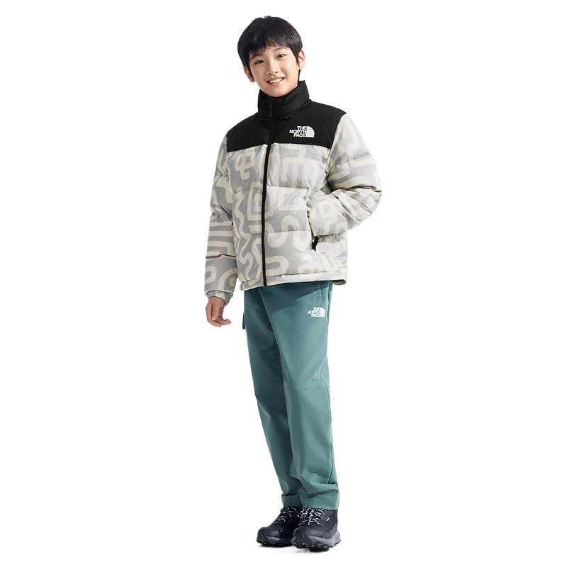 THE NORTH FACE Padded Jacket New Year Transformation Collection Lead White Teenagers