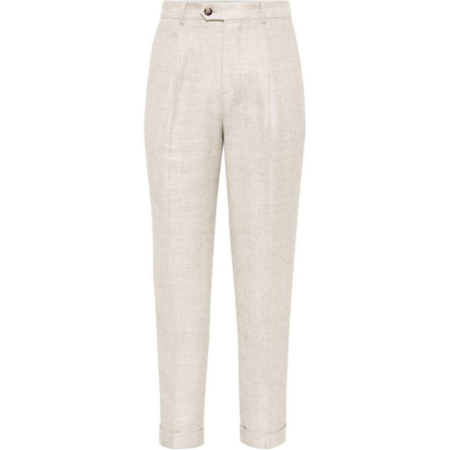 Brunello Cucinelli Slub textured Trousers