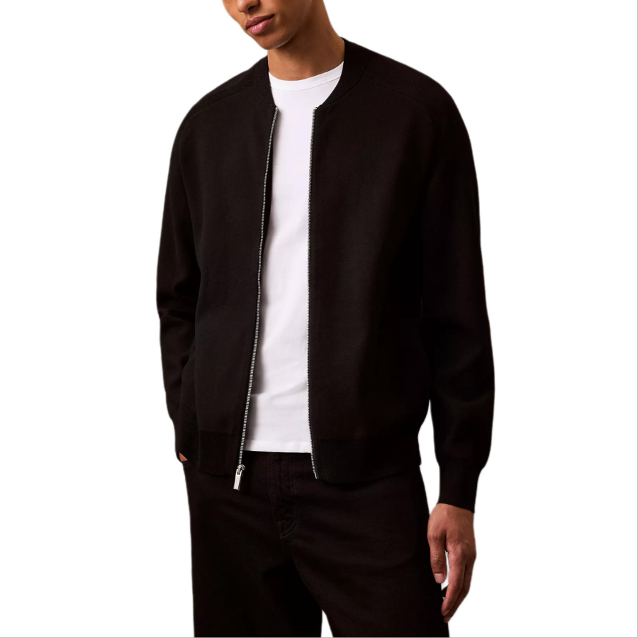 Calvin Klein zip-up cardigan