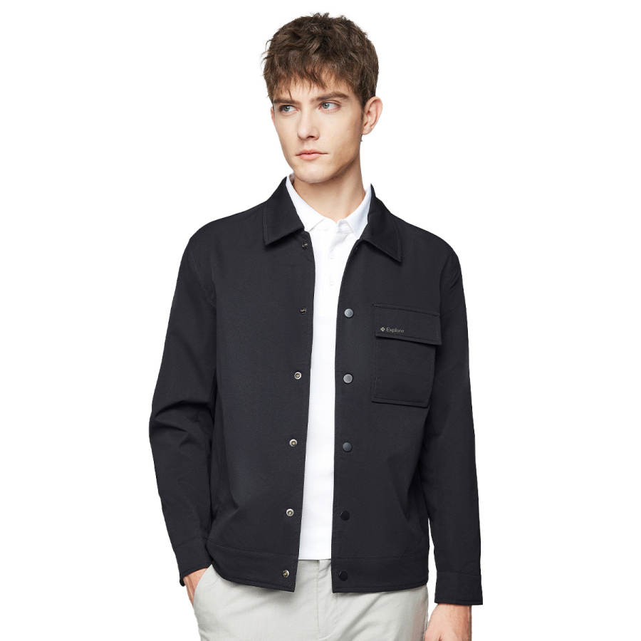 Hodo Hodo Jackets Men's Lapel Moderate Workwear