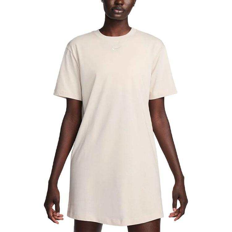 Nike Nike Short Sleeved Dress Women's Apricot