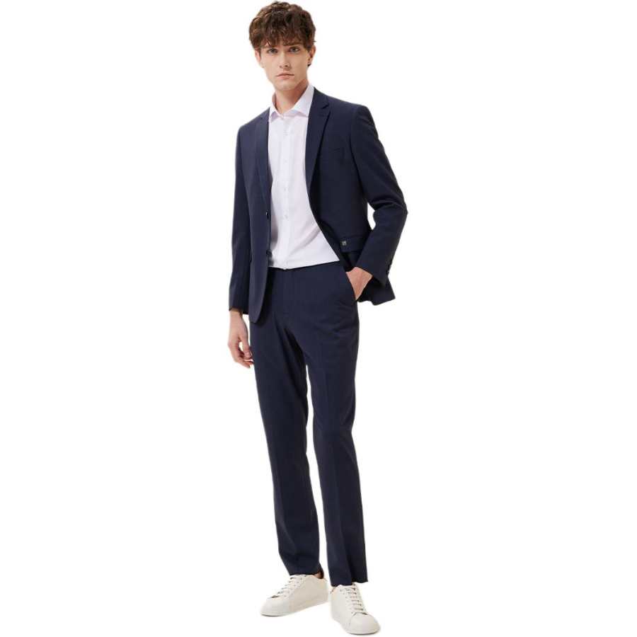 Hodo Red Bean Business Suit Men's Blue
