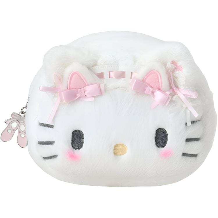 Sanrio Plush Travel Storage Bag Women's White