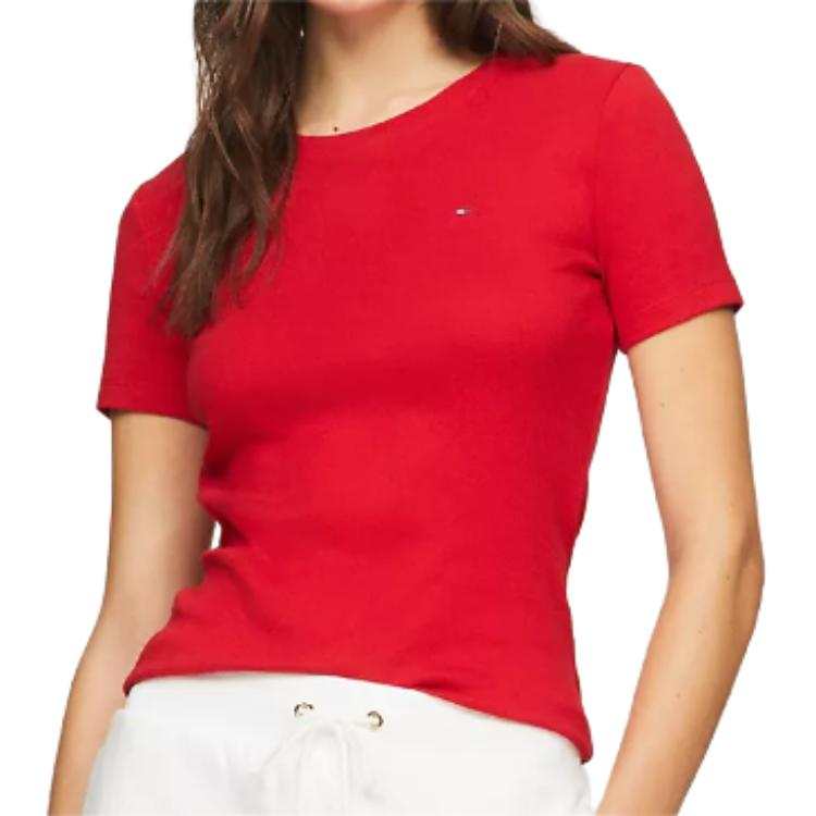 Tommy Hilfiger T Shirt Women's Red
