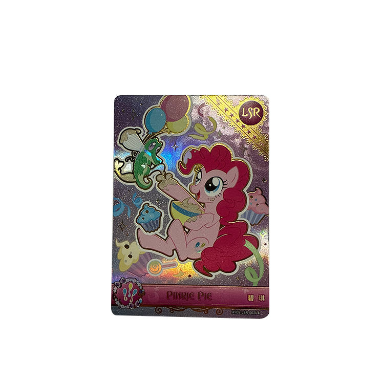 KAYOU My Little Pony, Pinkie Pie Huiyue Bag Eighth Edition LSR Card IP / Anime Cards 1 Pc
