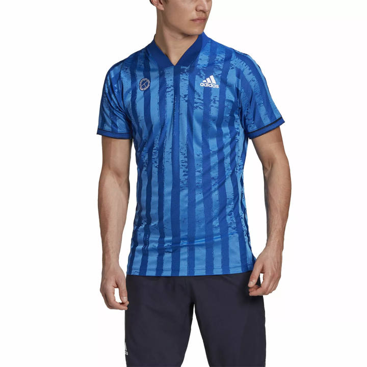 Adidas Adidas AEROREADY FreeLift ENGINEERED Tennis Top Men's Blue