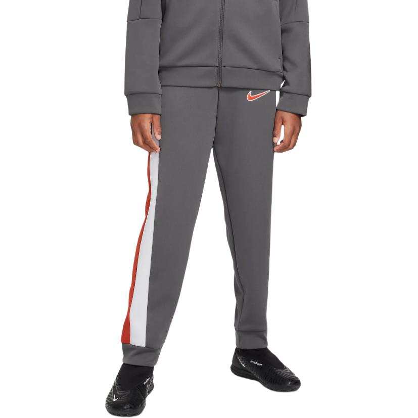 Nike Nike AcademyDri FIT Soccer Knitted Sweatpants Iron Gray/Dragon Red/Pure Platinum/Dragon Red Teenagers