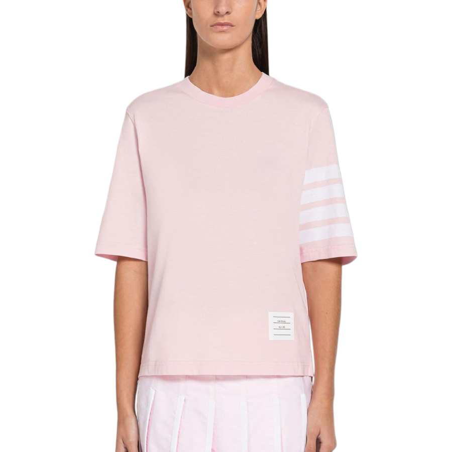 THOM BROWNE Thom Browne four-bar sleeve T-shirt