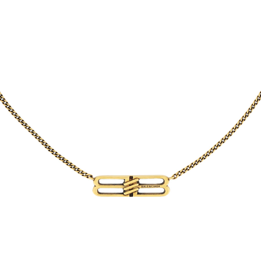 Balenciaga Bb Icon Chain Necklace