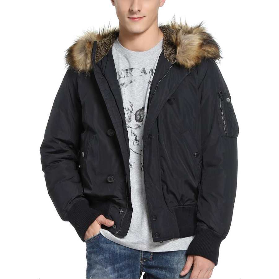 DIESEL DIESEL Puffer Jacket Men's Black