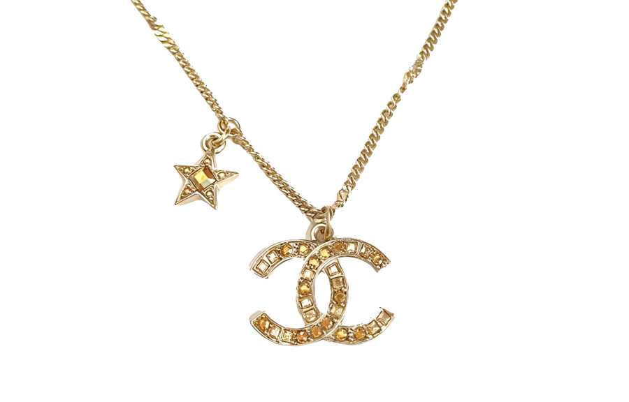 CHANEL CC Necklaces Women's Gold